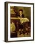 The Little Schoolboy, or the Poor Schoolboy-Antonio Mancini-Framed Giclee Print