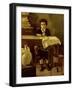 The Little Schoolboy, or the Poor Schoolboy-Antonio Mancini-Framed Giclee Print