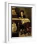 The Little Schoolboy-Antonio Mancini-Framed Giclee Print