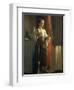 The Little Servant-John George Brown-Framed Giclee Print