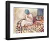 The Little Sewer-Henri Lebasque-Framed Giclee Print