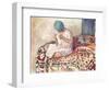 The Little Sewer-Henri Lebasque-Framed Giclee Print