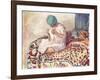 The Little Sewer-Henri Lebasque-Framed Giclee Print