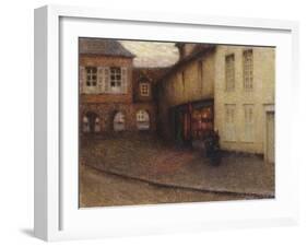 The Little Shop, Gerberoy-Henri Eugene Augustin Le Sidaner-Framed Giclee Print