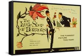 The Little Shop of Horrors, 1960-null-Framed Stretched Canvas