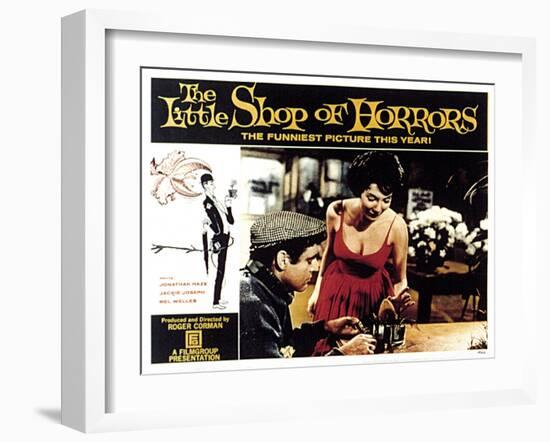 The Little Shop of Horrors, Jonathan Haze, Jackie Joseph, 1960-null-Framed Photo