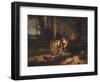 The Little Sleeper-Martin Drolling-Framed Giclee Print