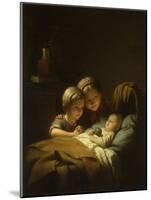 The Little Sleeping Brother-Johan Georg Meyer-Mounted Giclee Print