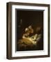 The Little Sleeping Brother-Johan Georg Meyer-Framed Giclee Print