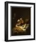 The Little Sleeping Brother-Johan Georg Meyer-Framed Giclee Print