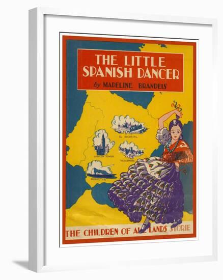 The Little Spanish Dancer-null-Framed Art Print