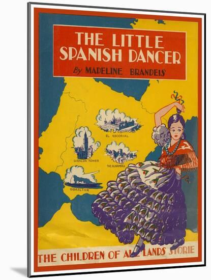 The Little Spanish Dancer-null-Mounted Art Print