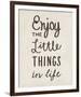 The Little Things-Clara Wells-Framed Giclee Print