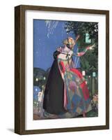 The Little Tongue of Columbine, 1913-Konstantin Andreevic Somov-Framed Giclee Print