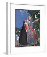 The Little Tongue of Columbine, 1913-Konstantin Andreevic Somov-Framed Giclee Print