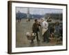 The Little Traders, 1900-Charles Chocarne-Moreau-Framed Giclee Print