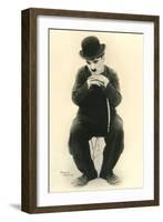 The Little Tramp-null-Framed Art Print