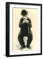 The Little Tramp-null-Framed Art Print