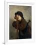 The Little Violinist Sleeping, 1883-Ernest Antoine Hebert-Framed Giclee Print