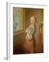 The Little Violinist-Nicolas-bernard Lepicie-Framed Giclee Print