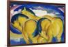 The Little Yellow Horses, 1912-Franz Marc-Framed Giclee Print