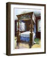 The Littlecote Bedstead, 1910-Edwin Foley-Framed Giclee Print