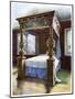 The Littlecote Bedstead, 1910-Edwin Foley-Mounted Giclee Print