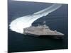 The Littoral Combat Ship Independence Underway During Builder's Trials in the Gulf of Mexico-null-Mounted Photographic Print