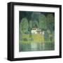 The Litzlbergkeller on the Attersee-Gustav Klimt-Framed Giclee Print