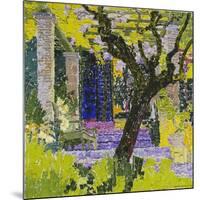 The Lively Village; Le Village Anime, C.1923-Gustave Loiseau-Mounted Giclee Print