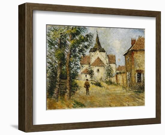 The Lively Village-Gustave Loiseau-Framed Giclee Print