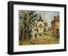 The Lively Village-Gustave Loiseau-Framed Giclee Print