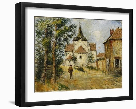 The Lively Village-Gustave Loiseau-Framed Giclee Print