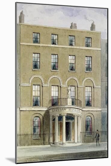 The Liverian Museum, 1850-Thomas Hosmer Shepherd-Mounted Giclee Print