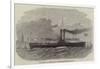 The Liverpool and Birkenhead New Ferry-Steamer, Cheshire-null-Framed Giclee Print