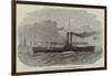 The Liverpool and Birkenhead New Ferry-Steamer, Cheshire-null-Framed Giclee Print