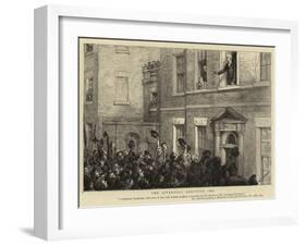 The Liverpool Election, 1812-Godefroy Durand-Framed Giclee Print