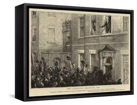 The Liverpool Election, 1812-Godefroy Durand-Framed Stretched Canvas