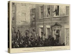 The Liverpool Election, 1812-Godefroy Durand-Stretched Canvas