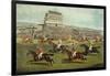 The Liverpool Grand National Steeplechase - Coming In, Published 1872-Charles Hunt and Son-Framed Giclee Print