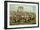 The Liverpool Grand National Steeplechase - Coming In, Published 1872-Charles Hunt and Son-Framed Giclee Print