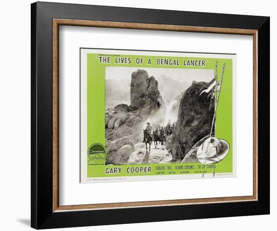 The Lives of a Bengal Lancer, 1935-null-Framed Art Print