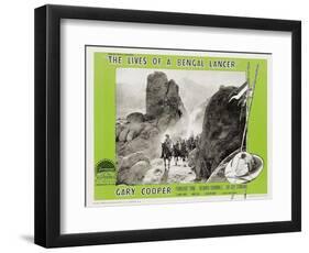 The Lives of a Bengal Lancer, 1935-null-Framed Art Print