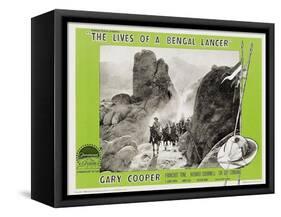The Lives of a Bengal Lancer, 1935-null-Framed Stretched Canvas