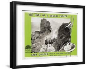 The Lives of a Bengal Lancer, 1935-null-Framed Art Print