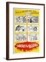 The Living Dead, 1959, "A Bucket of Blood" Directed by Roger Corman-null-Framed Giclee Print