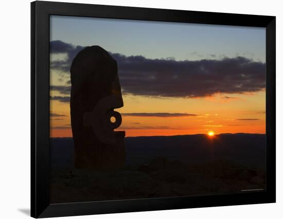 The Living Desert Sculptures, Broken Hill, New South Wales, Australia, Pacific-Jochen Schlenker-Framed Photographic Print