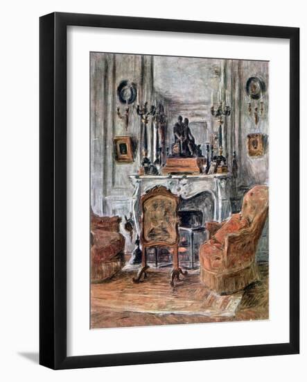 The Living Room, 1900-Etienne Moreau-Nelaton-Framed Giclee Print