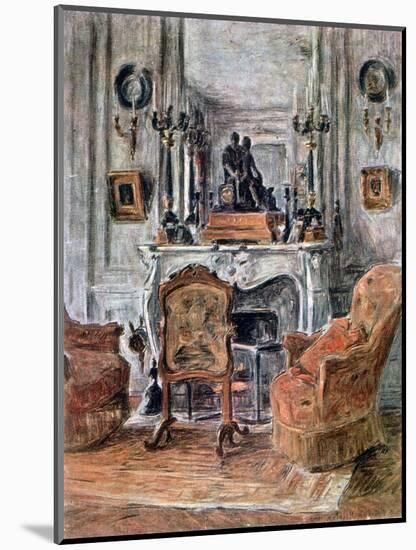 The Living Room, 1900-Etienne Moreau-Nelaton-Mounted Giclee Print