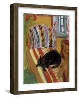 The Living Room, 1920-Ernst Ludwig Kirchner-Framed Giclee Print